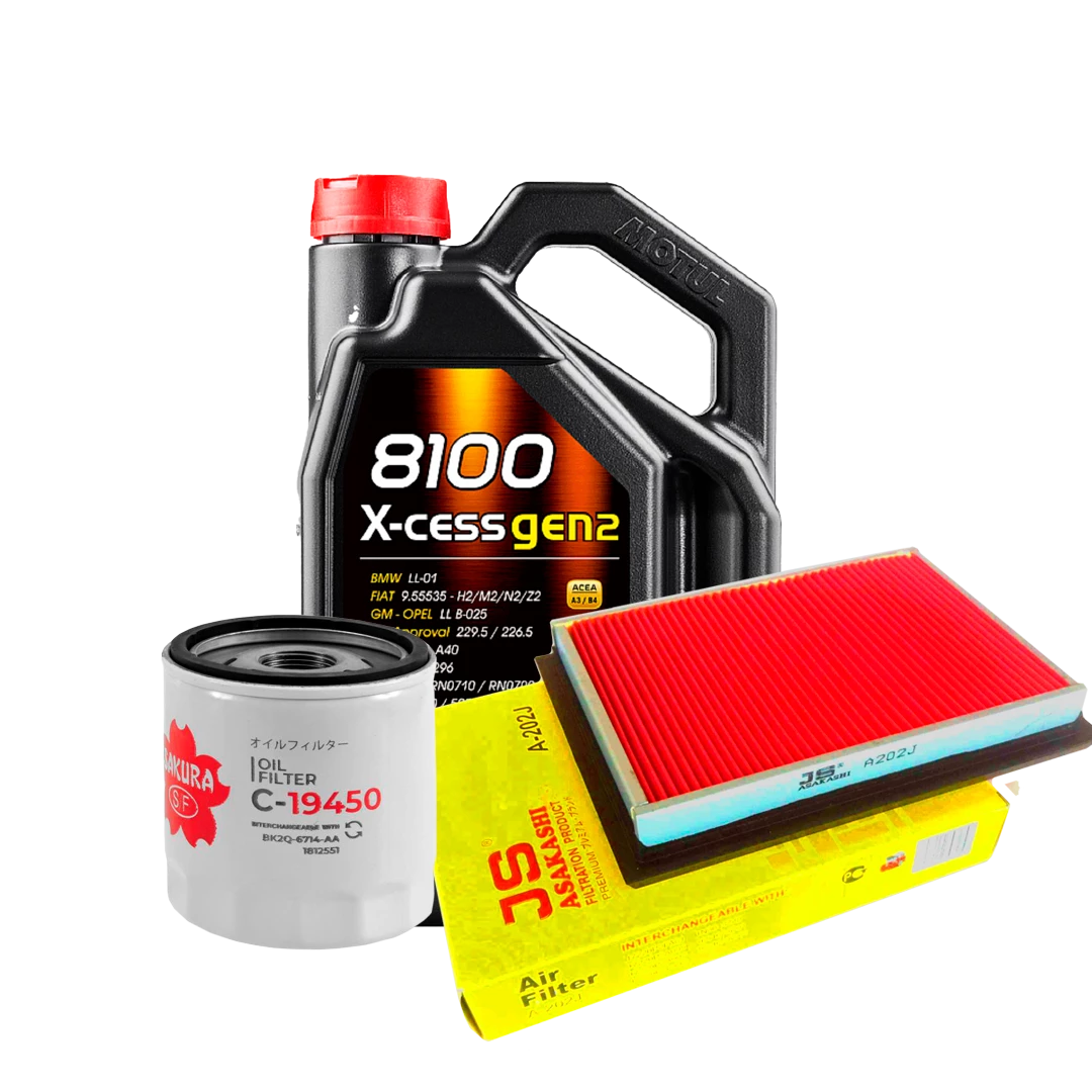 Kia Rio Набор премиум: масло + масляный фильтр + воздушный фильтр